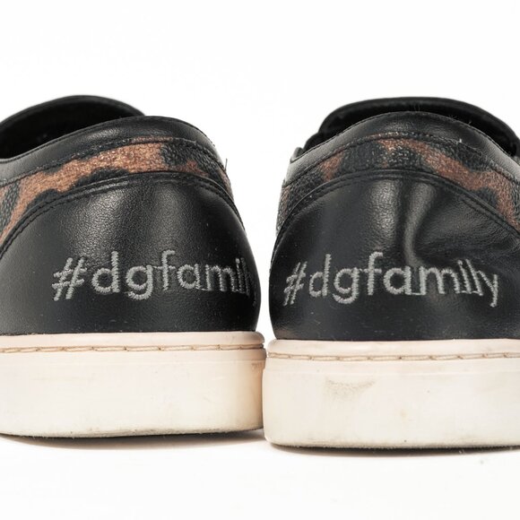 Dolce & Gabbana DG Family Leopard Slip-On Sneakers - Picture 10 of 12